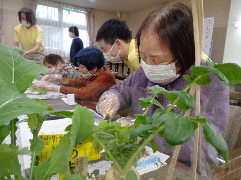 静岡市葵区有料老人ホーム_新年のお食事イベント