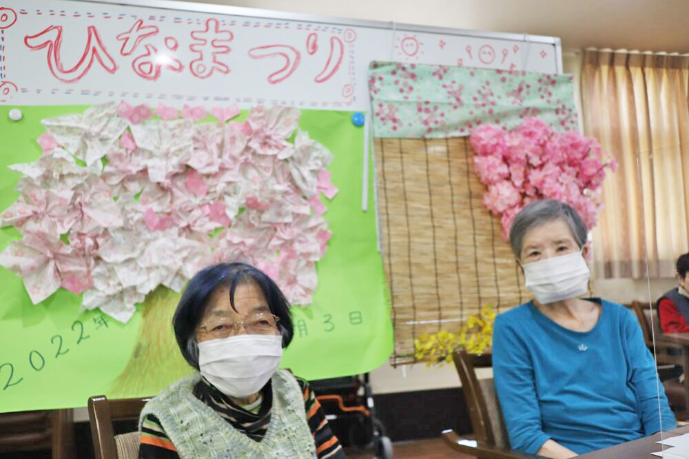 静岡市葵区老人ホーム_ひな祭り