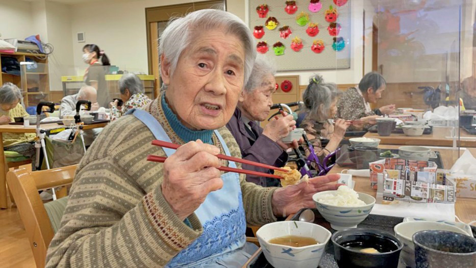 藤枝市老人ホーム_蕎麦打ち