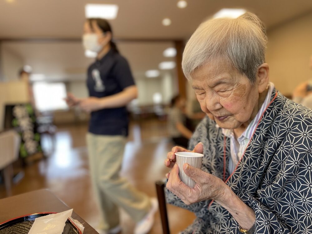 藤枝市老人ホーム_新茶の会