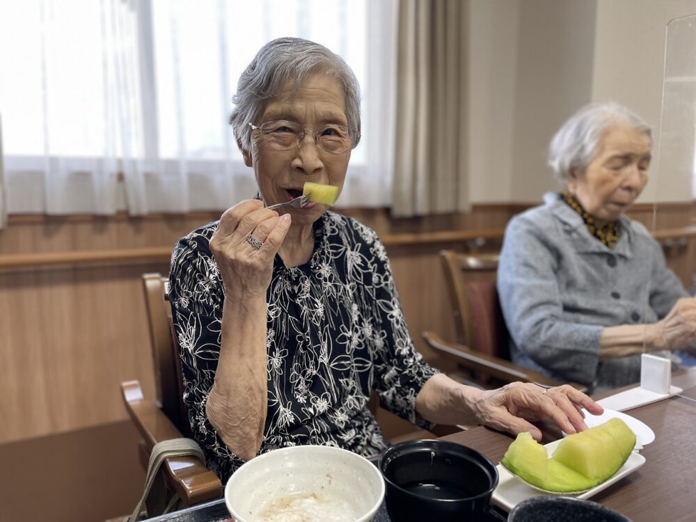 藤枝市老人ホーム_いしがみ農園のメロン