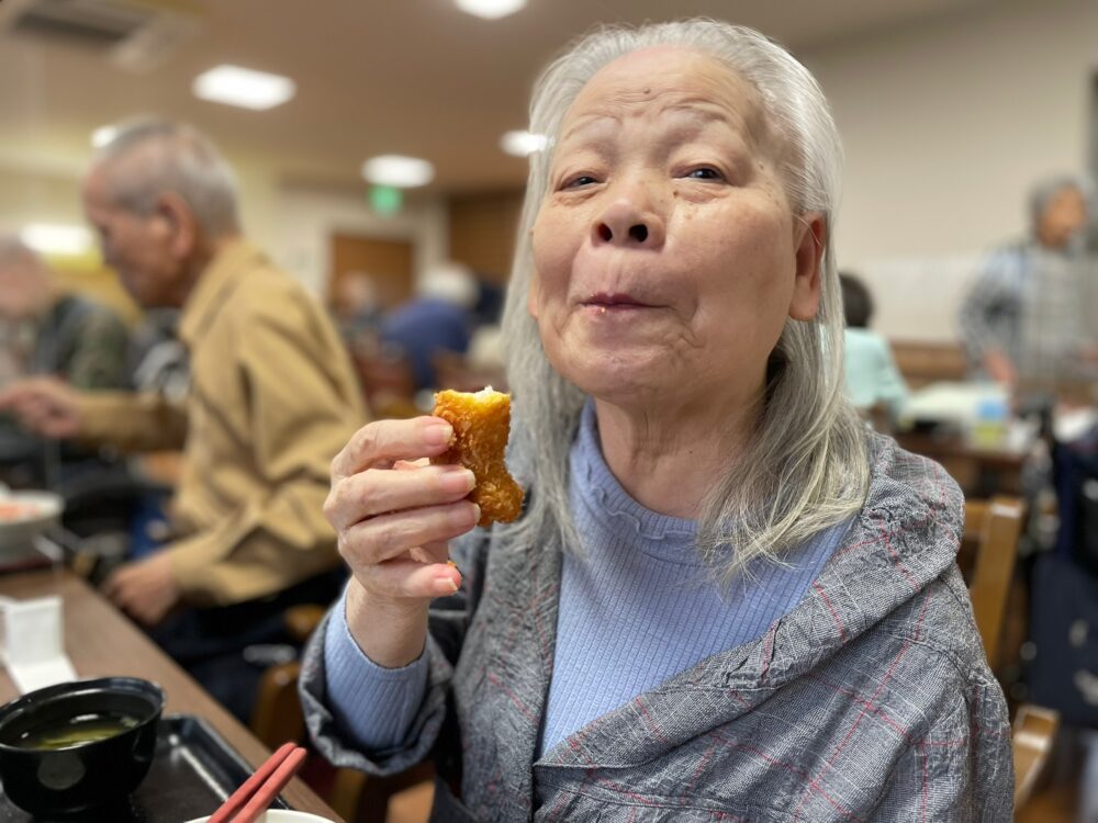 藤枝市老人ホーム_エビフライ