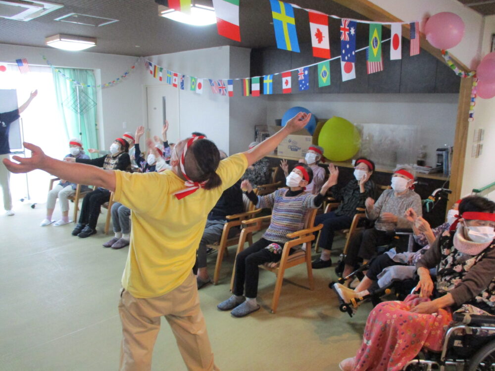 静岡市葵区老人ホーム_第1回大運動会