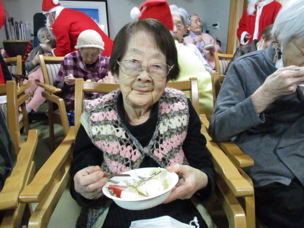 静岡市葵区老人ホーム_クリスマス会