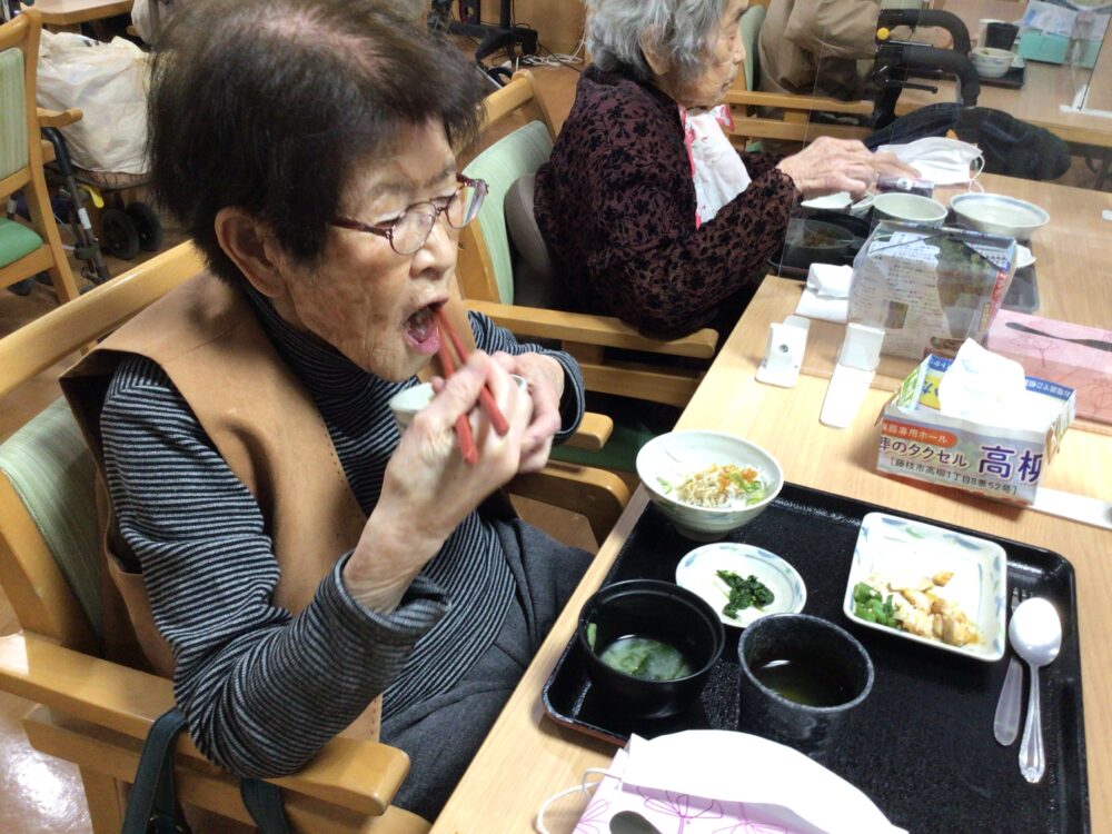 藤枝市老人ホーム_食事イベント