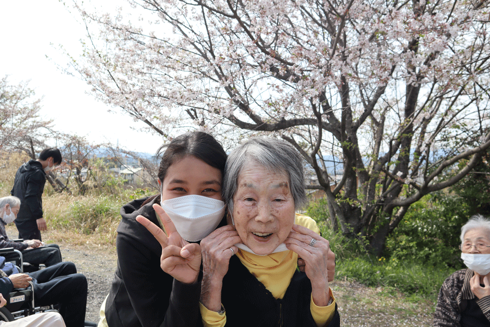 静岡市葵区有料老人ホーム_お花見