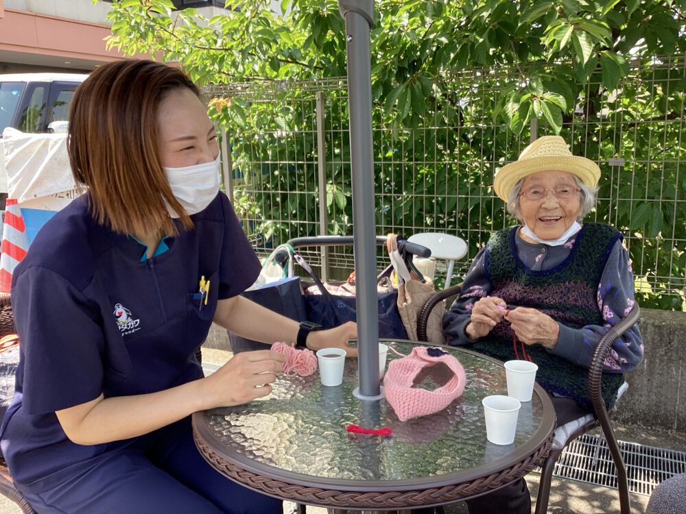 静岡市清水区老人ホーム_手芸クラブ