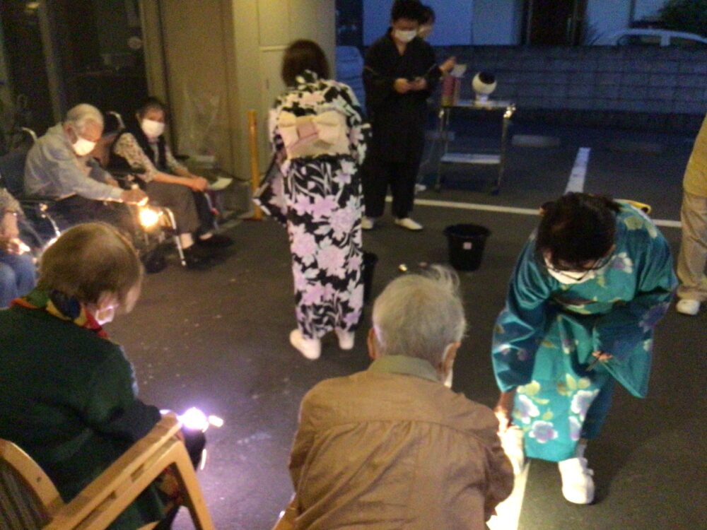 静岡市葵区老人ホーム_花火大会