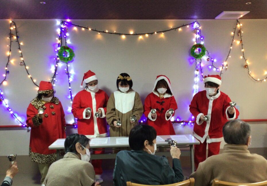 静岡市葵区老人ホーム_クリスマス会2023