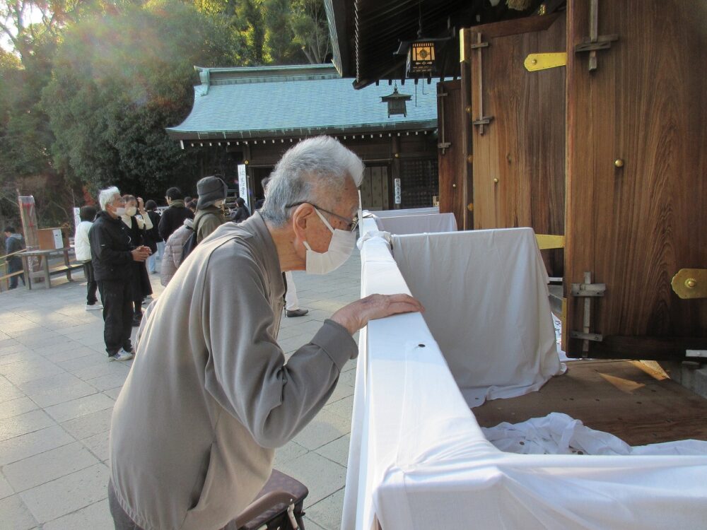 静岡市葵区有料老人ホーム_護国神社へ初詣に行ってきました