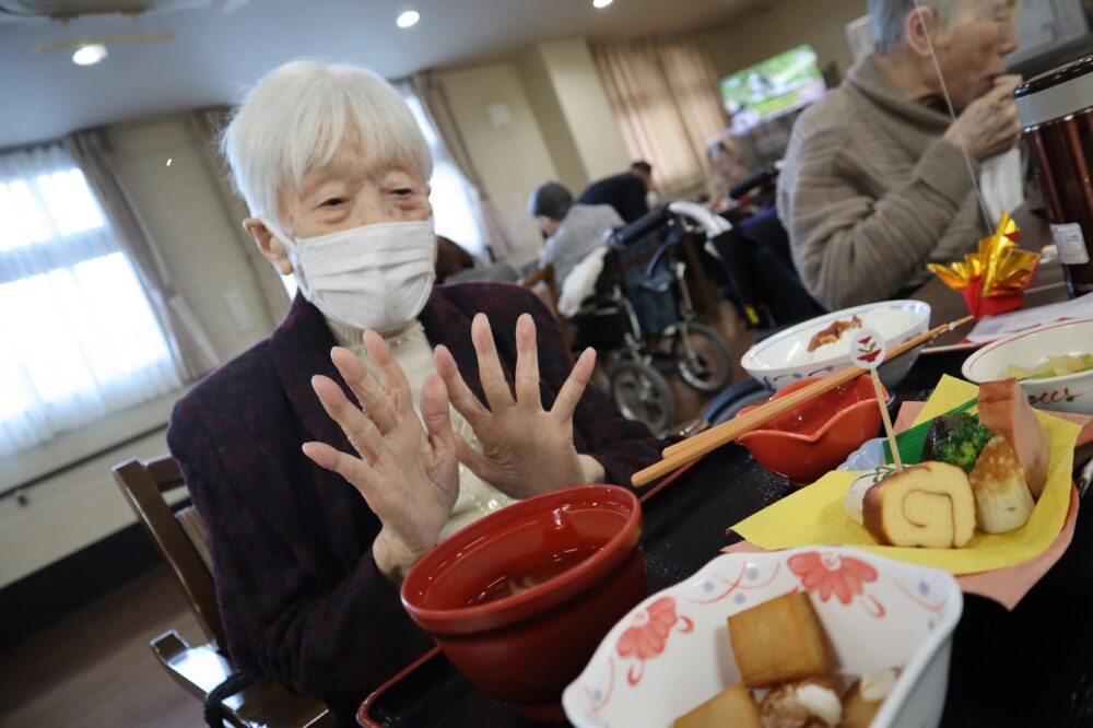 静岡市葵区有料老人ホーム_新年のおもてなし