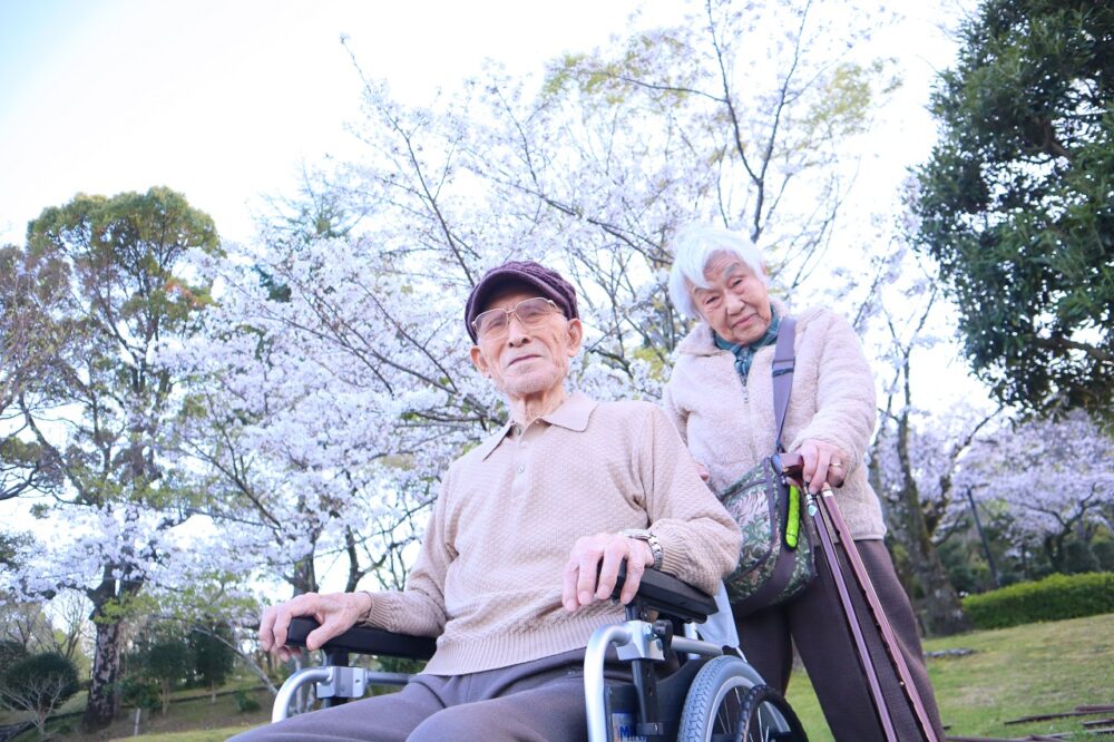 静岡市葵区有料老人ホーム_お花見散歩