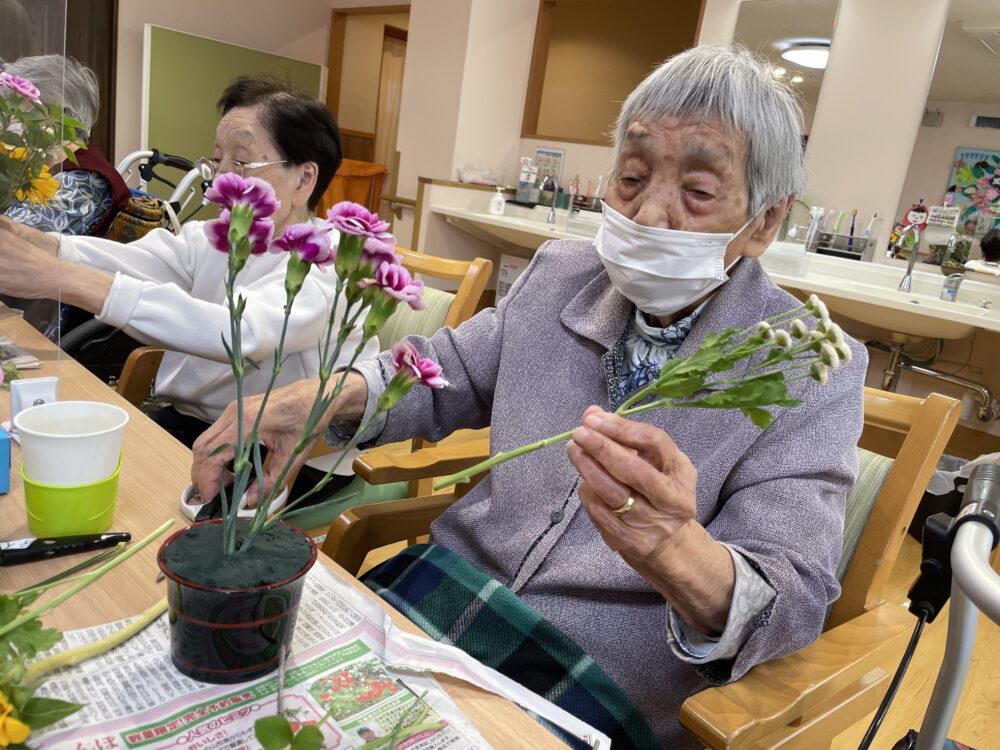 静岡市清水区老人ホーム_フラワー教室ひまわり