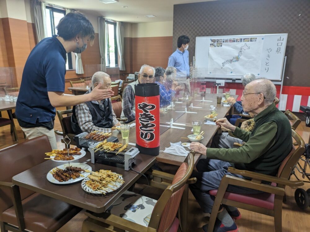 駿東郡長泉町老人ホーム_ご当地料理の旅in山口