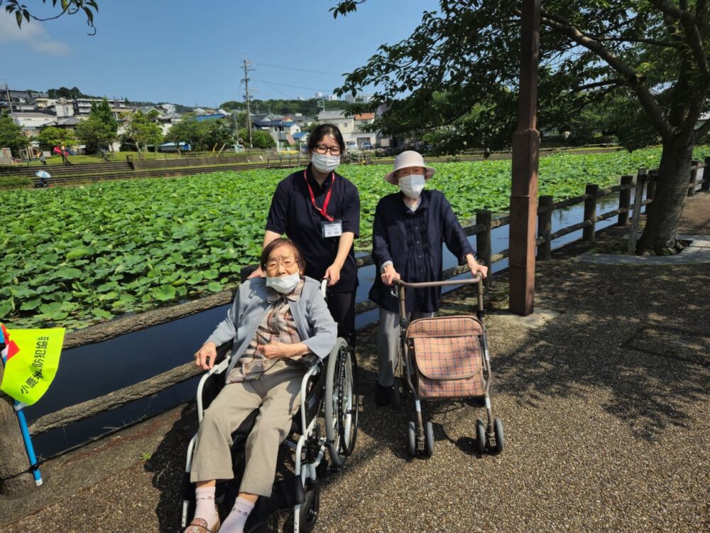 静岡市駿河区有料老人ホーム_紫陽花観賞