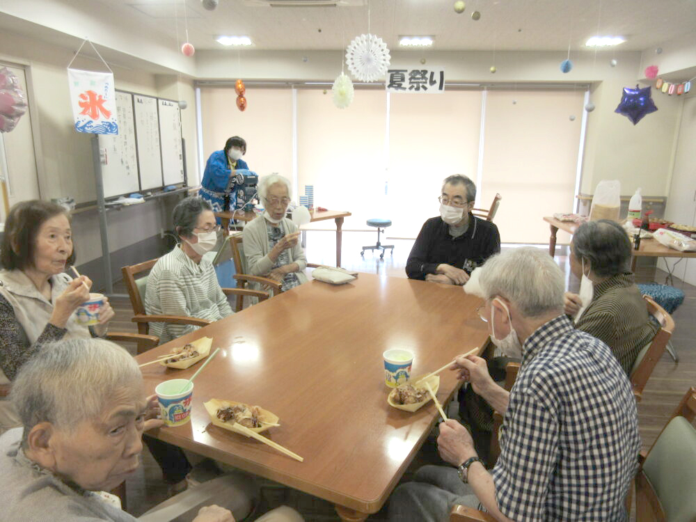 静岡市葵区有料老人ホーム_夏まつり